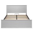 Maine Grey Ottoman Storage Bed - Sizes Available